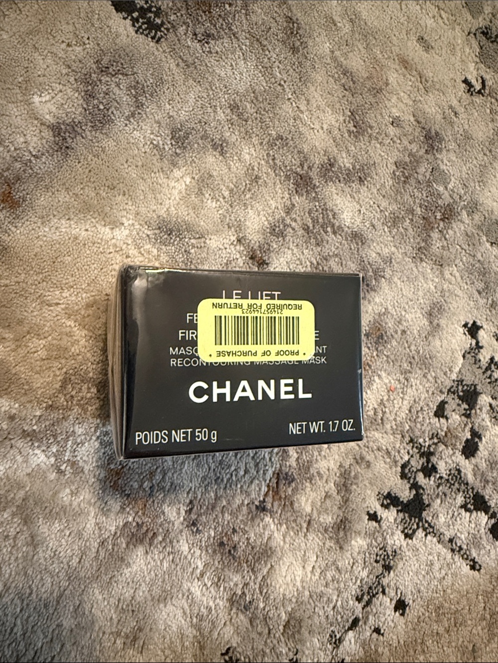 CHANEL LE LIFT Reconquering Massage Mask. Sealed.